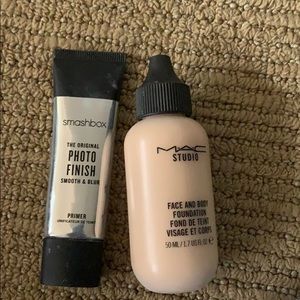 Mac and smashbox primer and foundation